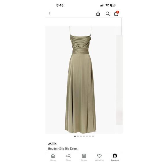 milla boudoir silk slip dress Milla Womens Boudoir Silk Slip Dress
